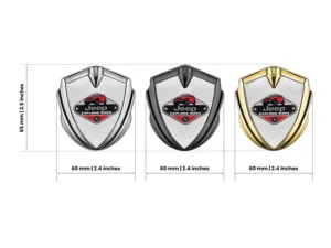 Jeep Emblème Aile Insigne Look Course Brillant